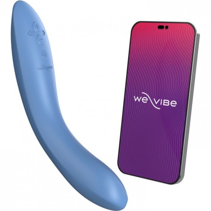 Вибратор для пар WE-VIBE RAVE 2 голубой SNRA2SG5